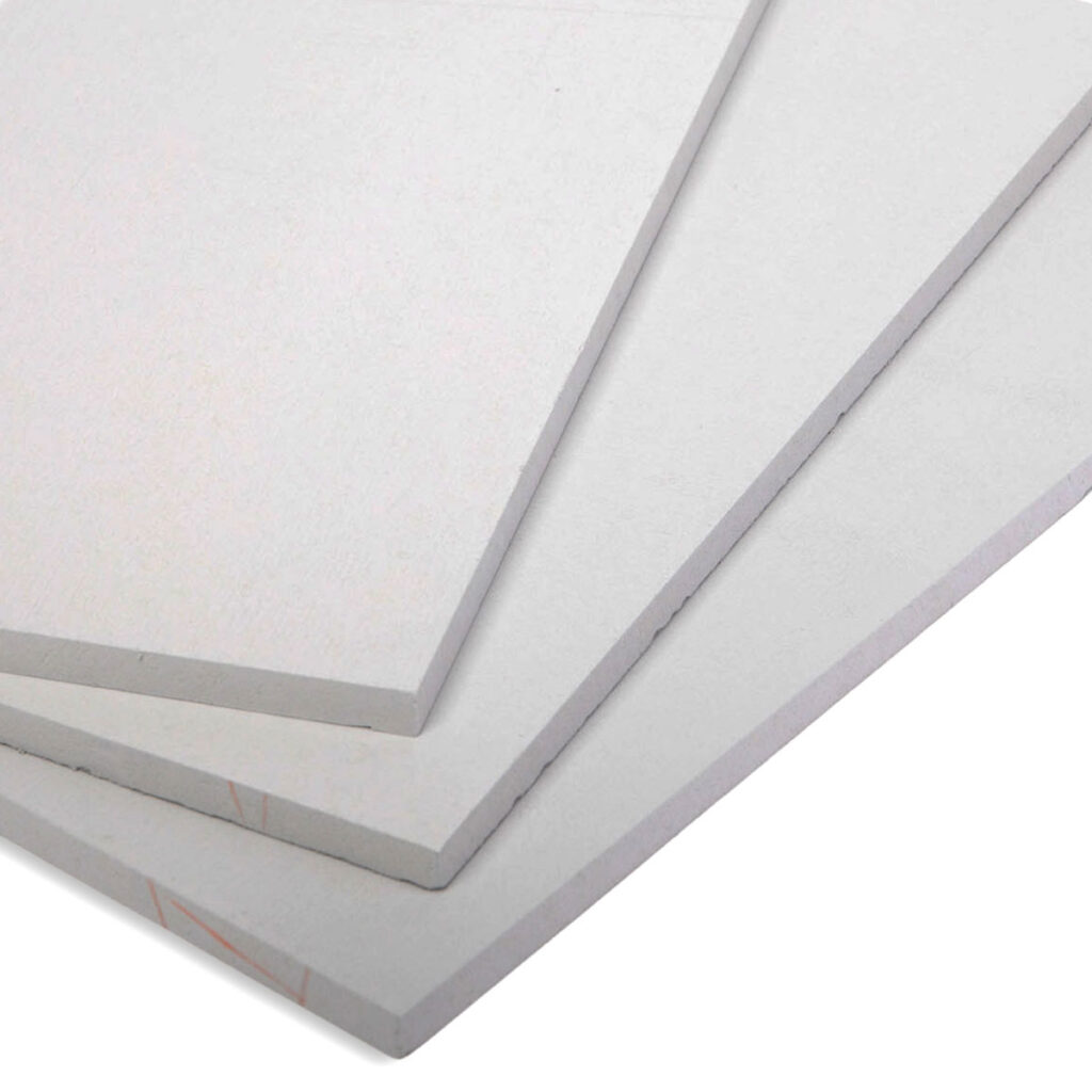 CLIMA-SILIKAT-LAIBUNGSPLATTE - Extra dünne, kleinformatige Kalziumsilikatplatte zur Auskleidung von Tür- und Fensterlaibungen im Innenbereich.